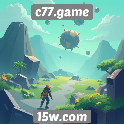 tendências de design observadas em c77.game